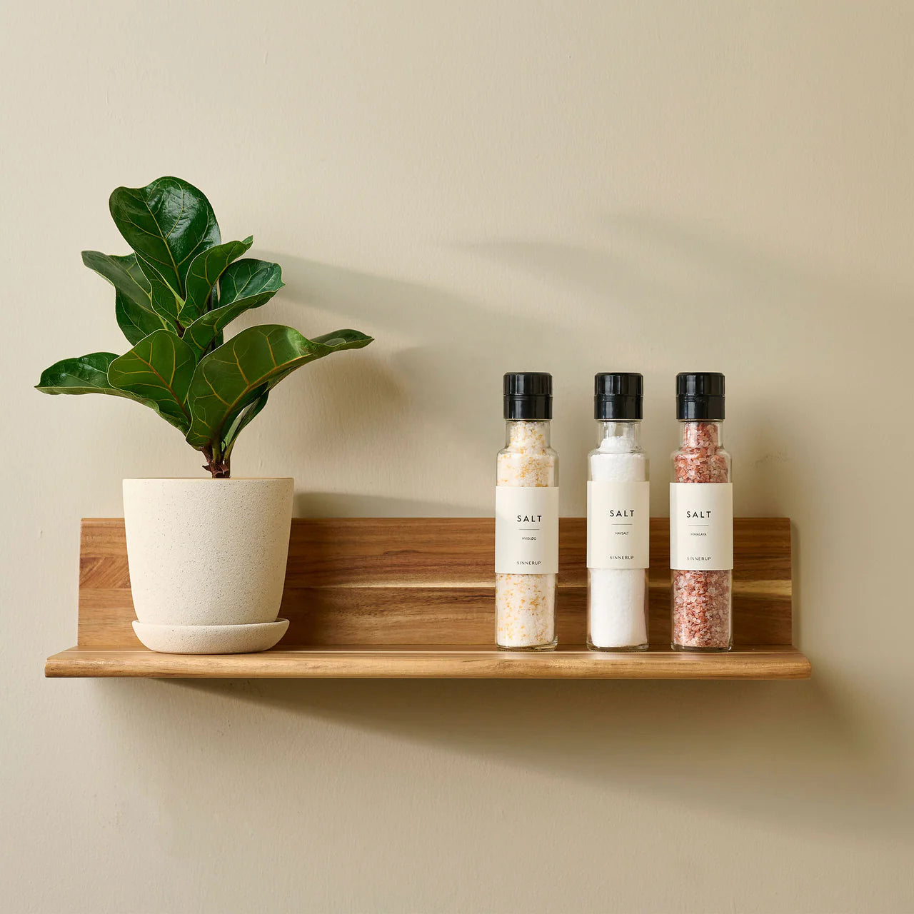 Auri Akazienholzregal